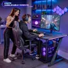 MY SIT Gaming Tisch Gizmo mit LED Beleuchtung Produktbild-Vorschau 2