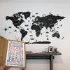 Holz-Weltkarte Wandkunst – 3D Holz Pinnwandkarte, Produktbild-Vorschau 5