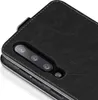 A close-up view of the back of a black smartphone case, showing the camera module. Produktbild-Vorschau