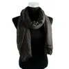 Niklarson Schal Tuch dunkelgrau 190x100cm Damen Poncho Produktbild-Vorschau 4