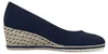 Tamaris Damen Pumps Leder Keilabsatz Bastoptik 1-22303-42, Produktbild-Vorschau 13