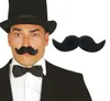 FIESTAS GUIRCA | Zwarte snor - Kostuumaccessoire voor heren Productafbeelding-voorbeeld 8