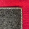 Tapis Shaggy Tapis à poils longs lavable antidérapant rouge Voir les images du produit 4