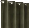 Ösenschal Kord grün 140x245 cm Produktbild-Vorschau 1