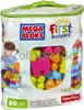Mega Bloks Big ECO sáček kostek modrý Náhled obrázku produktu 42
