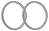 2 joints d'étanchéité de rechange neufs (bagues Voir les images du produit 3