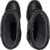 A top-down view of a pair of black, insulated boots. Produktbild-Vorschau