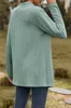 ASKSA Damen Strickjacke Kable Drapieren Lange aermel Offene Produktbild-Vorschau 6