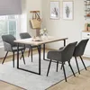 CLIPOP Esszimmerstühle, 4er Set Kunstleder Küchenstühle, Produktbild-Vorschau 9