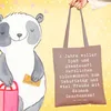 Mr. & Mrs. Panda Tote Bag Spruch 6. Geburtstag Freude - Produktbild-Vorschau 2