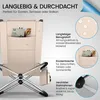 ELONEO Schaukelliege Outdoor mit Tasche, Relaxliege bis Produktbild-Vorschau 6