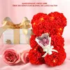 Infinity Rosen Teddy mit Geschenkbox & Lichterkette, Produktbild-Vorschau 2