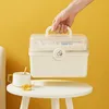 Relaxdays Apothekenbox, 7 Fächer, Erste Hilfe Kasten Produktbild-Vorschau 6