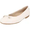Tamaris dames ballerina's, model Wide FIT, van leer met Productafbeelding-voorbeeld 9