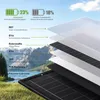 200W Solarpanel Faltbar Tragbar Solarmodul Wohnmobil für Produktbild-Vorschau 4