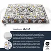 LUNA wasserdichtes Hundebett 70x60x5 cm Polyurethanschaum Produktbild-Vorschau 3