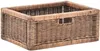 KRINES HOME Stabiles Set / 2 Regalkorb mit Holzrahmen Produktbild-Vorschau 2