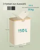 Wäschekorb 2 Fächer, Wäschesammler 150 Liter, Produktbild-Vorschau 5