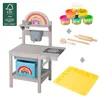 Cucina giocattolo roba x Play-Doh in legno  - Include Anteprima dell’immagine prodotto 3