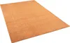 Hochflor Velours Teppich Luna Terrakotta, Größe:100x100 cm Produktbild-Vorschau 2