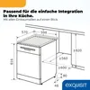 Exquisit Geschirrspüler 16 Maßgedecke | Energieklasse C | 8 Produktbild-Vorschau 9