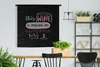 MuchoWow® Wandteppich Wandbehang Zitat "Dieser Wein macht Produktbild-Vorschau 2