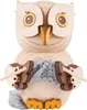 Miniature hibou avec tricot H=7,5cm NOUVEAU Voir les images du produit 4