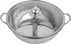 28 x 7cm Hot Pot en acier inoxydable avec diviseur, Set de Voir les images du produit 2