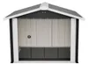 Hundehütte Outdoor XXL Metall 102x91x84cm Wasserdicht Produktbild-Vorschau 8
