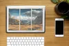 MuchoWow® Laptop Aufkleber Sticker Cover Aussicht - Produktbild-Vorschau 2