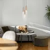 Briloner LED Pendelleuchte 3-flammig Beige GU10 Produktbild-Vorschau 5