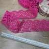 Häkelspitze 8,5cm breit Spitzenband Baumwolle Magenta Produktbild-Vorschau 3