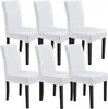 [neu.haus] Poťah na stoličku Set of 6 42-53 cm White Náhľad obrázku produktu 1