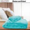 Kuscheldecke 230x270 cm Petrol Wohndecke Flauschige Winter Produktbild-Vorschau 6