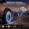 10000mAh Starthilfegerät – 600A Spitzenstrom, 150PSI Produktbild-Vorschau 10