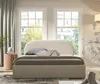 A bedroom scene with a bed and windows. Anteprima dell’immagine prodotto