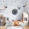 Adesivi murali per bambini KOSMOS stelle nuvole lune Anteprima dell’immagine prodotto 1