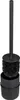 WENKO Turbo-Loc WC-Garnitur Carpino in Schwarz 9,5 x 35 x Produktbild-Vorschau 12