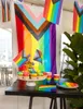 Polyesterová vlajka Progress 150 x 90 cm - vlajka LGBTQ+ Náhled obrázku produktu 2