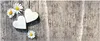 Küchenläufer Blumen Holz-Optik rutschfester Flur Teppich Produktbild-Vorschau 1