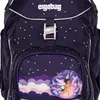 A close-up view of a purple backpack with a starry pattern and a fairy graphic. Anteprima dell’immagine prodotto