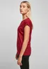 Build Your Brand Kurzarm-T-Shirt für Frauen Uapha dunkelrot Produktbild-Vorschau 4