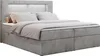 Boxspringbett 160x200 mit Led, Polsterbett mit LED Kopfteil Produktbild-Vorschau 4