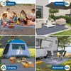 JOIEYOU Tapis d'auvent 400x500cm Camping Tapis Outdoor Voir les images du produit 4