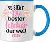 Trendation - Tochter Geschenk Tasse Pink Vater Mama Produktbild-Vorschau 1