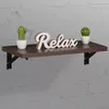 Set da 4 staffe per mensole Relaxdays, staffe pieghevoli, Anteprima dell’immagine prodotto 2
