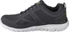 A side view of a gray athletic shoe with a white sole. Anteprima dell’immagine prodotto