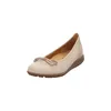 Gabor Shoes Ballerina - Beige Veloursleder Größe: 37 Normal Produktbild-Vorschau 12
