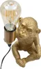 Mauro Ferretti Tischlampe Affe E27 17x14,5x25 cm gold Produktbild-Vorschau 3