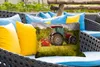 MuchoWow® Outdoor Kissen - Traktor - Rot - Natur - Grün - Produktbild-Vorschau 4
